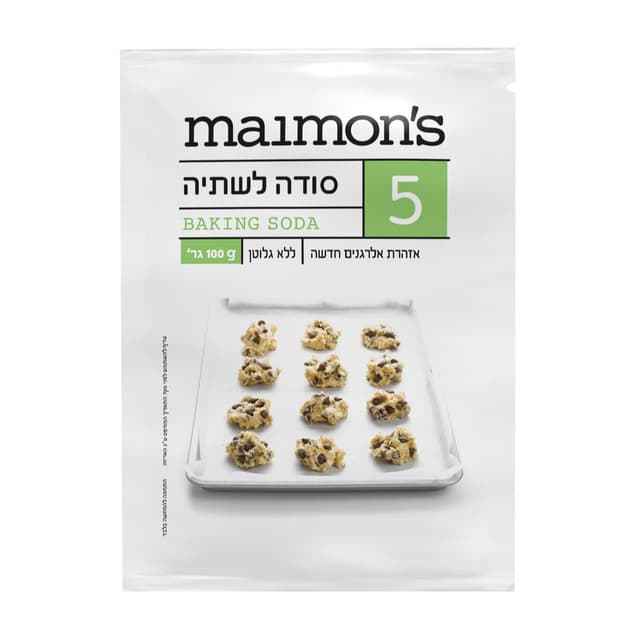 סודה לשתיה מימונס 100 ג'