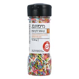 אטריות צבעוניות לקישוט 55 גרם