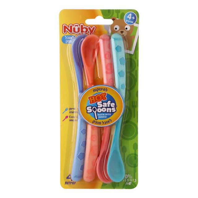 כפית ארוכה רגישה לחום4יח