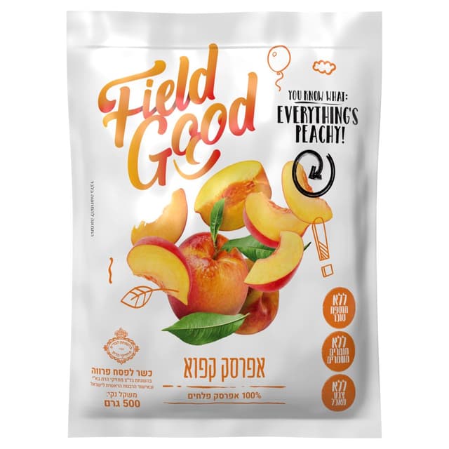 אפרסק פלחים קפוא 500