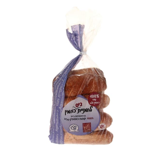 לחמניה כוסמין מלא 8 