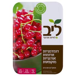 דומדמניות אדומות אורגני ליב 300 גרם