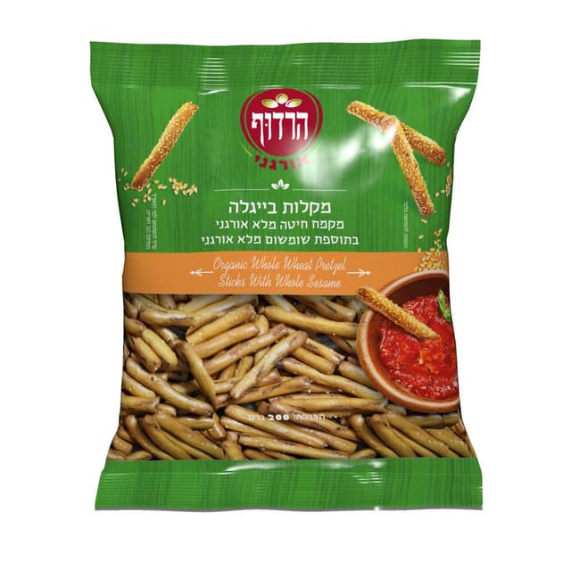 בייגלה עם שומשום מקמח מלא אורגני 200 גרם