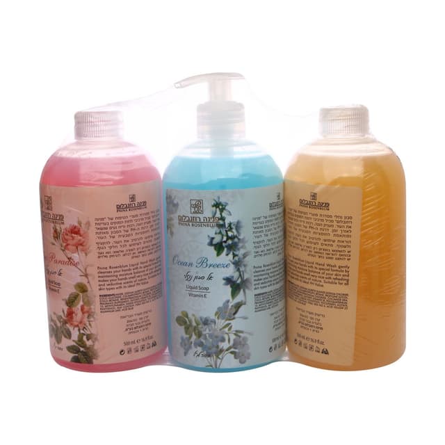 פנינה רוזנבלום - סבון נוזלי לידיים 500 מ"ל * שלישייה