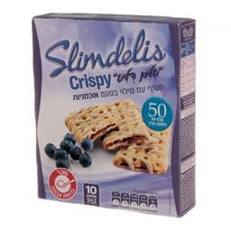 חטיף מרבה סלים דליס קריספי אוכמניות 125