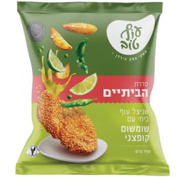 שניצל עוף ביתי עם שומשום