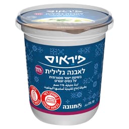 לאבנה גלילית 11% שומן 750 ג' פיראוס