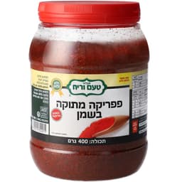 פפריקה מתוקה בשמן בסגנון מרוקאי 400 ג'