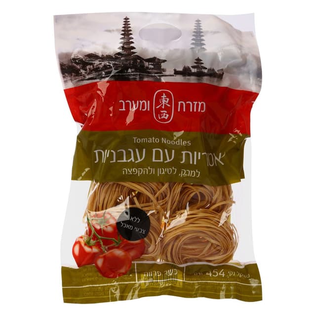 איטריות בתוספת עגבניות 454 גרם