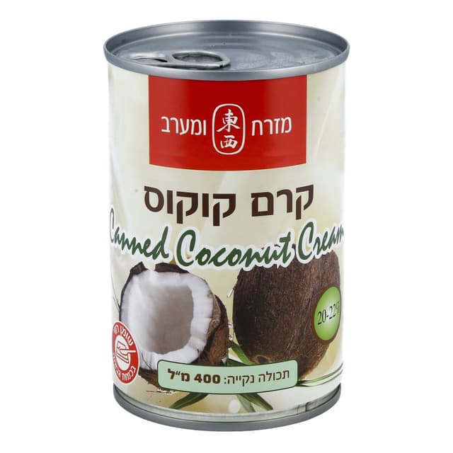 שימורי קרם קוקוס 20-22% 400 מ"ל