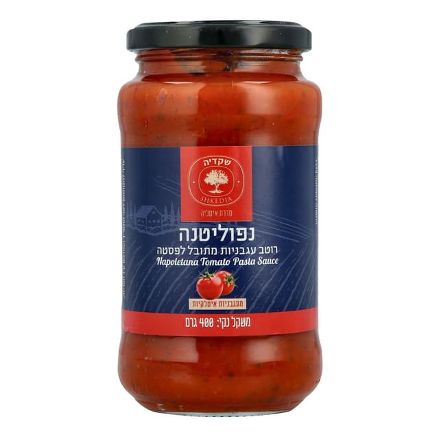 רוטב עגבניות מתובל לפסטה נפוליטנה  400 ג' שקדיה