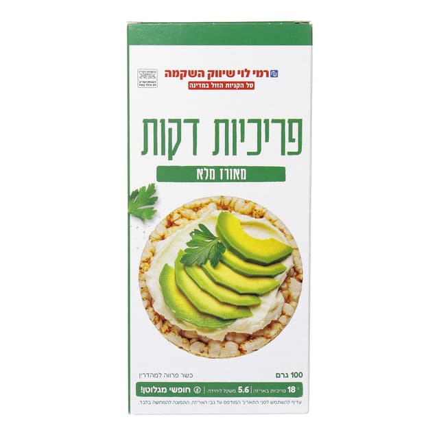פריכיות דקות אורז מל