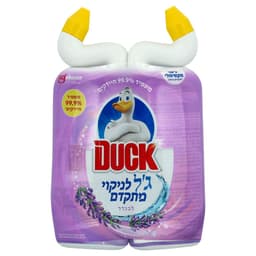 דאק נוזל ג'ל לניקוי מתקדם בניחות לבנדר זוג * 750 מ"ל