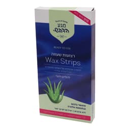 רצועות שעווה לגוף מגע הדבש אלוורה 12+3יח