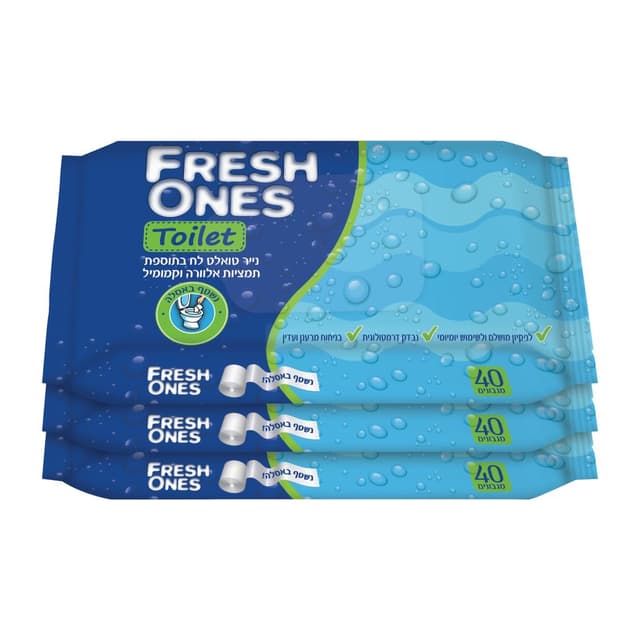 נייר טואלט לח פרשוואנס למבוגרים שלישיה