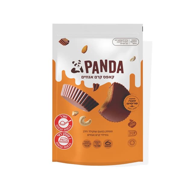 פנדה קאפס אגוזים 126גר שקית