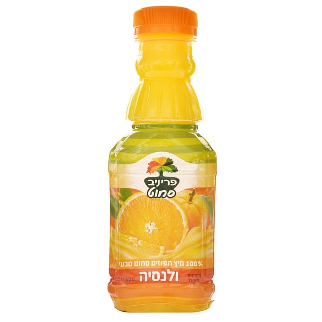 מיץ תפוזים ולנסיה פריניב 400 מל