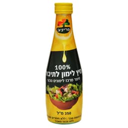 מיץ לימון לתיבול 250