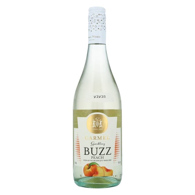 יין BUZZ ספארקלינג  אפרסק 750 מ"ל