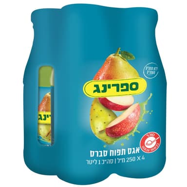 ספרינג אגס סברס תפוח רביעיה * 250 מ"ל