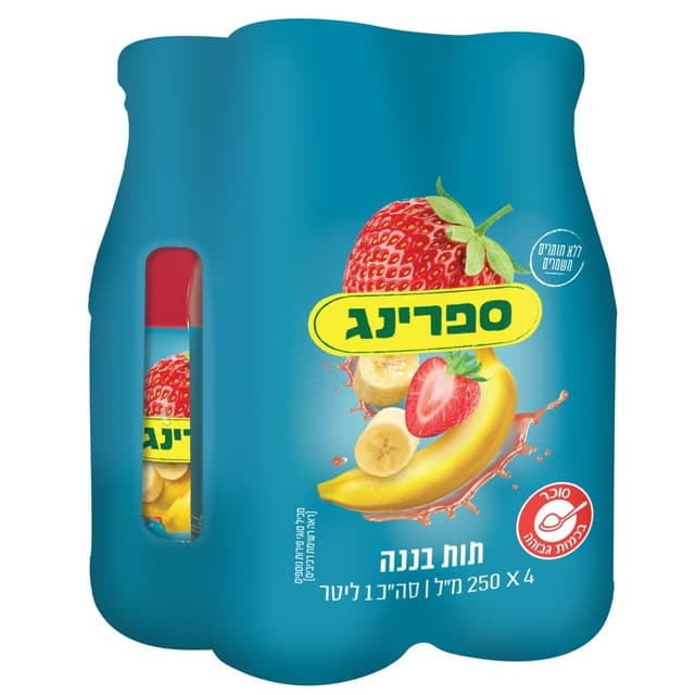 ספרינג תות בננה רביעיה* 250 מ"ל