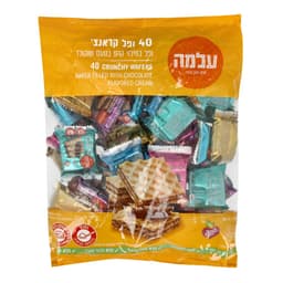 וופל מיני קראנץ 40 יח' * 12 ג' עלמה