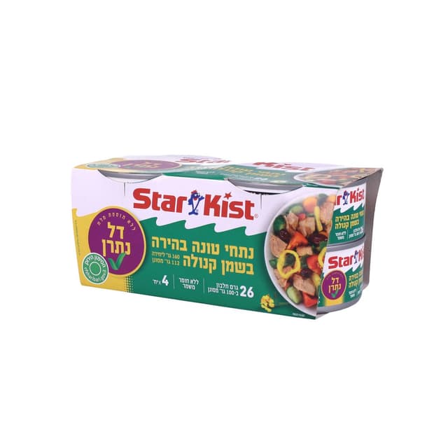 סטארקיסט טונה קנולה דלת נתרן שמן 4*160