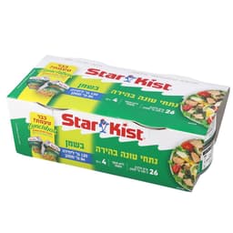 נתחי טונה בהירה בשמן