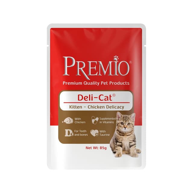 פאוץ עוף לחתלתול ברוטב 85 ג' פרמיו