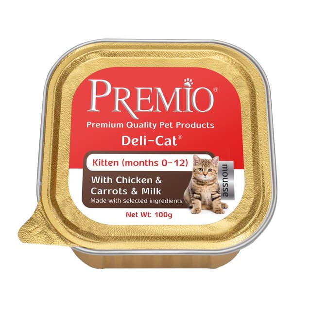 פרמיו מוס עוף לחתלתול