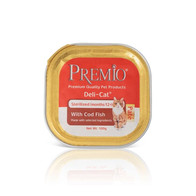 סטרלייז דג קוד במרקם פטה 100 ג' פרמיו