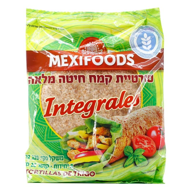 טורטיה חיטה מלאה 20