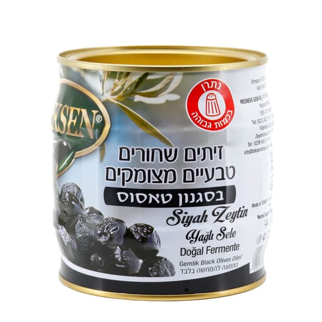 זית שחור טאסוס 400 ג