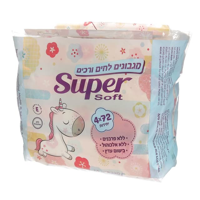 רביעיית מגבונים 72 י