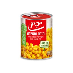 תירס מהשדה ללא סוכר 550 ג' יכין