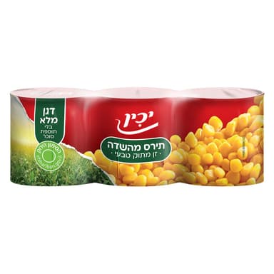 שלישיית תירס ללא סוכר *200 ג' יכין