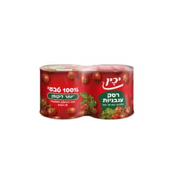 רסק עגבניות ליקופן טבעי יכין 200 גר*2