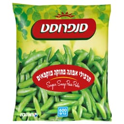 אפונה מתוקה בתרמיל 600 גרם סנפרוסט