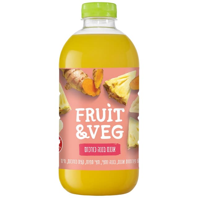 אננס בננה כורכום פרוט& ווג 1ל'