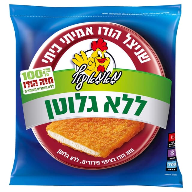 שניצל הודו אמיתי ללא גלו