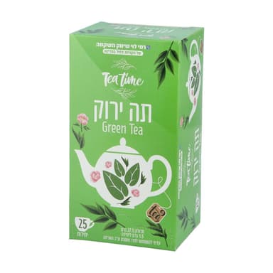 תה ירוק קלאסי 25 יח