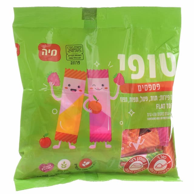 טופי פספסים 400גר כש