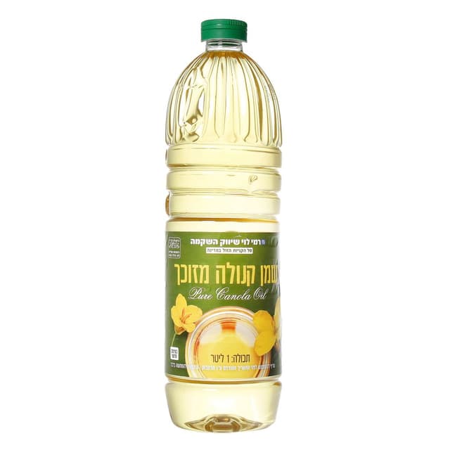 שמן קנולה מזוכך 1לי