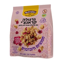 גרנולה קראנצי חמוציות דובדבנים לל"ג 300