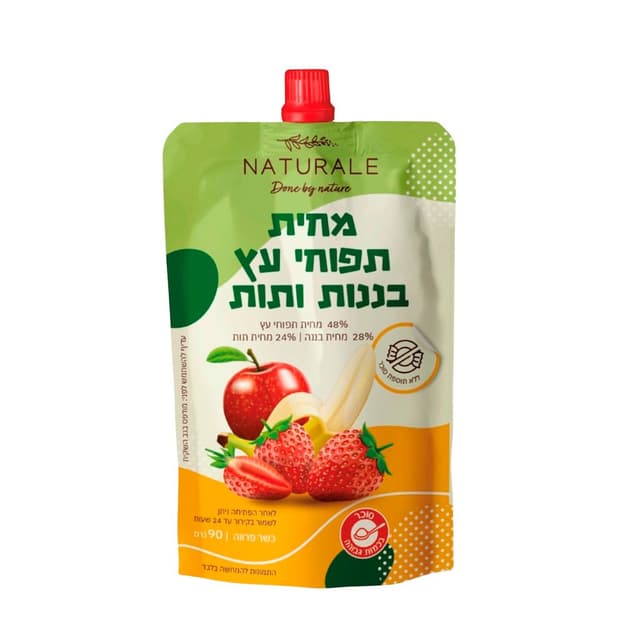 מחית תפוע בננה ותות