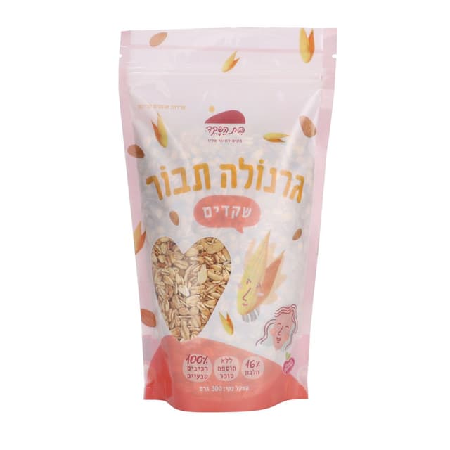 גרנולה תבור שקדים 30