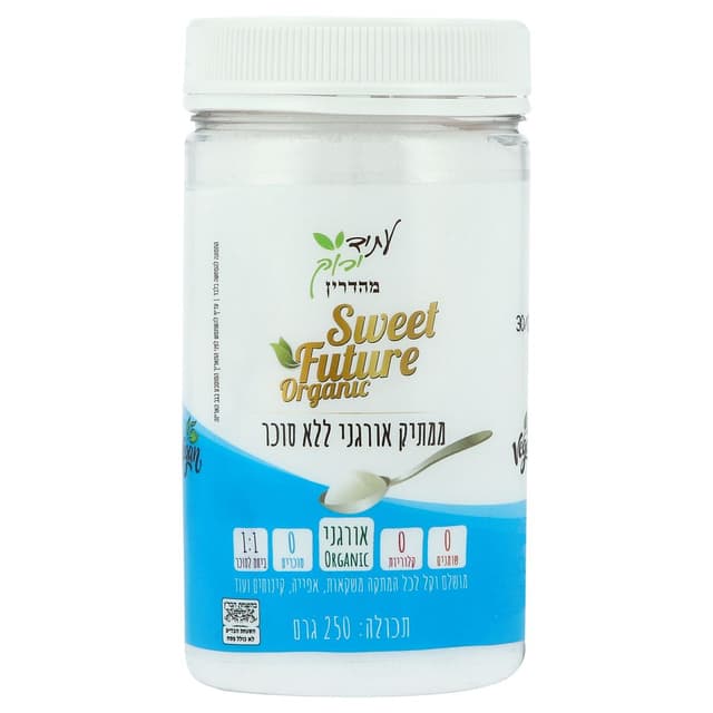 ממתיק אורגני ללא סוכ
