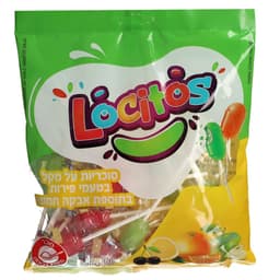 לוקיטוס לקקנים בטעמי פירות 200 גרם