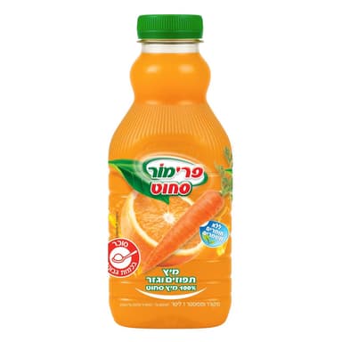 מיץ תפוזים וגזר 1 ל' פרימור