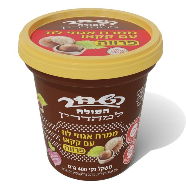 ממרח אגוזי לוז+קקאו 400ג